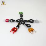 12V Mini Fancy Light Red Blue Yellow Pink Silver Green Bike Decoration parts