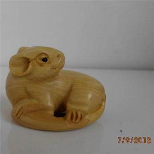 Wholesale Boxwood carvings, carved mouse from china suppliers
