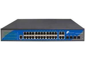 Wholesale Full Gigabit 24 Ports POE Switch , 24+4+4 Managed SFP Switch With 4 Combo Ports from china suppliers