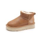 Thick Sole Height Increasing Snow Boots Women'S Winter Plus Velvet Thick
