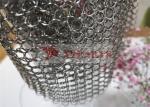 6'' SS Round Cookware Chainmail Scrubber Cleaning Cast Iron Pan