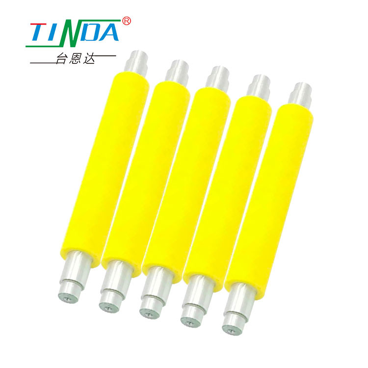 Resistance to Abrasion film laminating roller in Blue with Long Lifespan