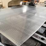 Hexagonal Hole Filtration Perforated Metal Plate 30%-70% Open Area For