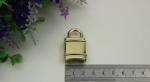 Hot Sale Fake Decorative Gold Metal Handbag Lock Without Keys
