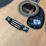 Deluxe Solid Rosewood Back Side 41 Inch D100aa Type Spruce Engraved Acoustic