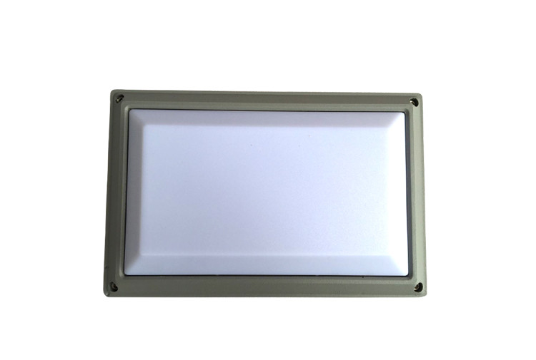 Square / Round / Oval LED Outside Bulkhead Lights IK10 High Lumen Energy saving