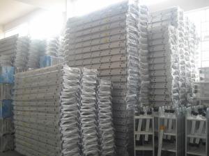 Wholesale Aluminium 5.7m 2x12 Foldable Extension Ladder from china suppliers