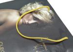 Custom print wholesale glossy laminated wide bottom gift paper bags for clothing