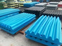High Manganese Steel Fixed Jaw Plate for C106 Crushers Machinery Replacement Parts