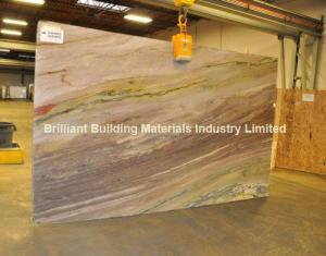 Wholesale Luxury Aquarela Quartzite Slabs, Brazil Brown Quartzite Slabs from china suppliers