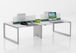 Wholesale 4 Seater Office Ergonomic Workstation Table Desk Linear Open E0 Grade For Staff from china suppliers