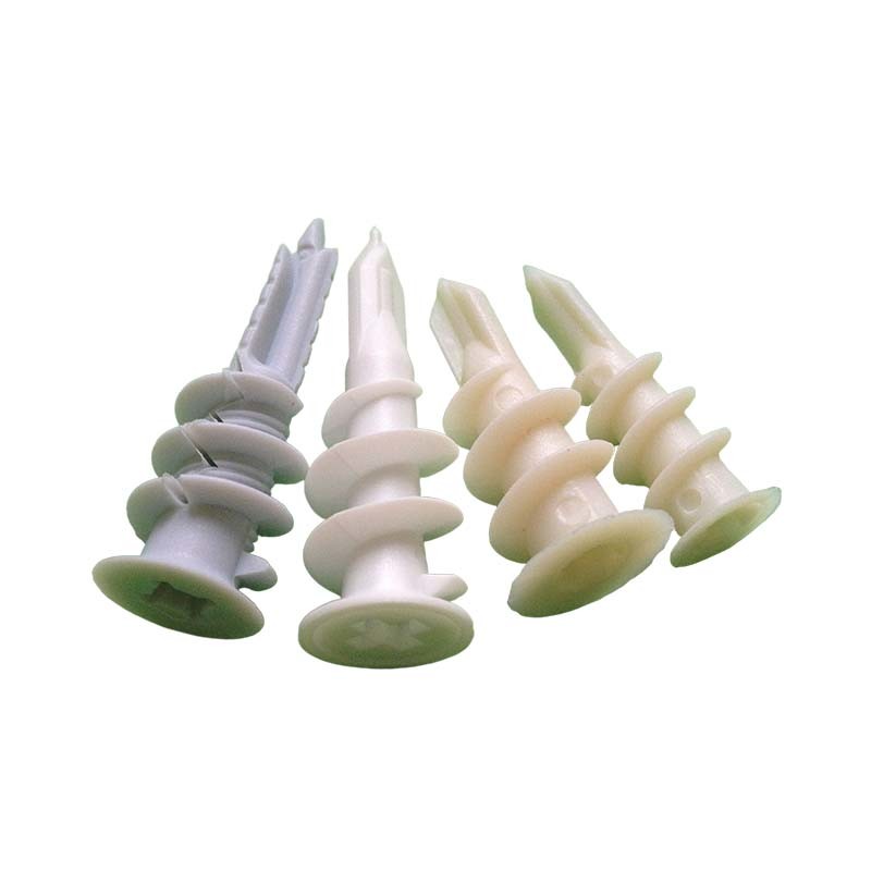 Easy Drive Threaded Expanding Plastic Anchor Heavy Duty Dry Wall