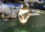 Large Crystal LED Chandelier Luxury K9 Diamond Crystal Hanging Light Living Room