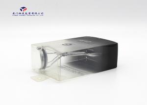 Wholesale Gradual Black Color Custom Printed Plastic Boxes 300 Micron Thickness from china suppliers