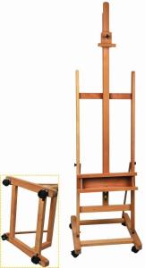 Wholesale Simple Portable Collapsible Artist Painting Easel Large Picture Frame Easel With Wheel from china suppliers