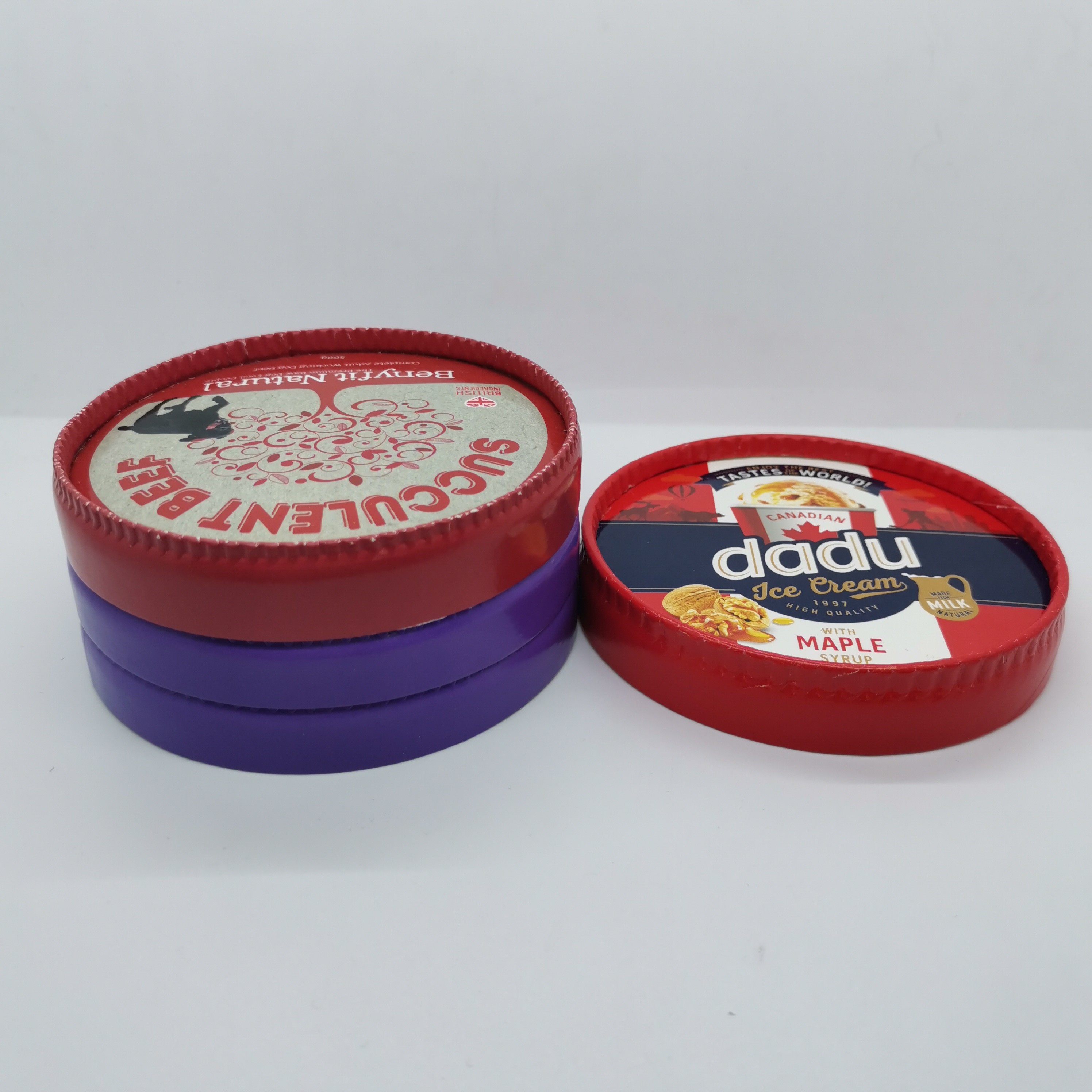 Compostable Personalised Takeaway Food Boxes , Lidded Printed Food Packaging Box