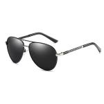 Alloys Pilot Polarized Lens Mens Luxury Sunglasses UV400 Driving Night Fishing