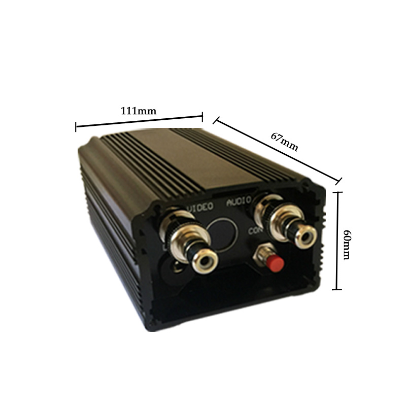 8 Channels 1.2Ghz Long Range Analogue Wireless Video Transmitter with 5 Watt RF Power Up to 100km LOS from Air to Ground