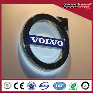 Wholesale Wooden Mold Round vacuum forming Acrylic Backlit Auto Signage from china suppliers