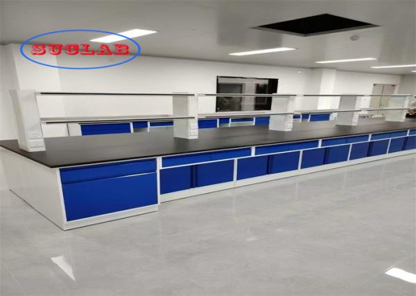 Customs Size & Color As Lab Position Full Steel Medical Lab Benches With Drawers