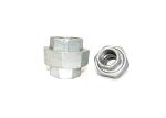 High Accuracy Female Cast Iron Union , 1 4 Pipe Unions Couplings Anti Abrasive
