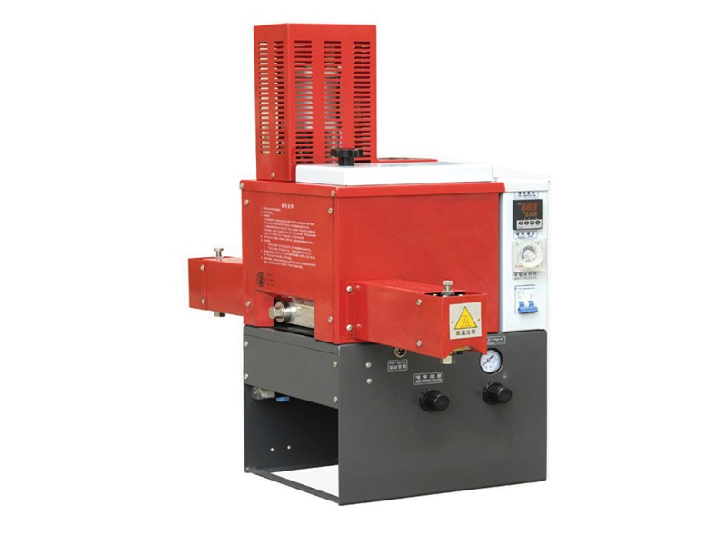 Wholesale Two Heads 5L Manual Hot Melt Glue Binding Machine Folder Gluer