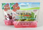 Promotional popular plastic reusable slider zipper food bags, slider ziplock