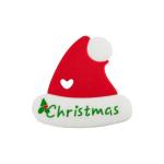 Christmas Gingerbread Man Soft Silicone Teether Colorful For Baby Teething