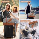 Waterproof Large Carry on Overnight Waterproof Mommy Hospital Weekender Duffle