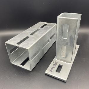 Wholesale 150x100x4mm Customized Size Galvanized Steel Square Channel from china suppliers