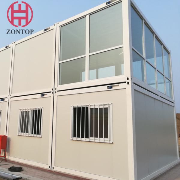 Zontop 2 Story 40 Ft Building Material Steel Structure Modular Apartment