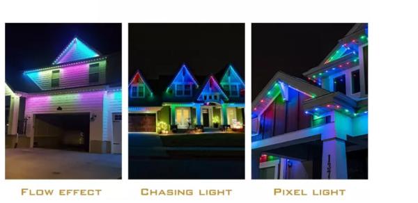 Permanent Holiday Light WS2811 2904 Ic Christmas Lights Amusement Park 30mm