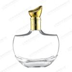 Cork Shaped 500ml Glass Bottles for Alcoholic Beverages Rubber Stopper Sealing