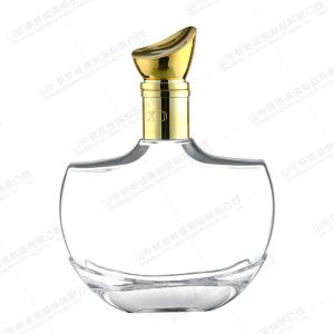 Wholesale Custom Logo Glass Water Juice Wine Bottle Healthy Lead-free Glass Base Material Glass from china suppliers