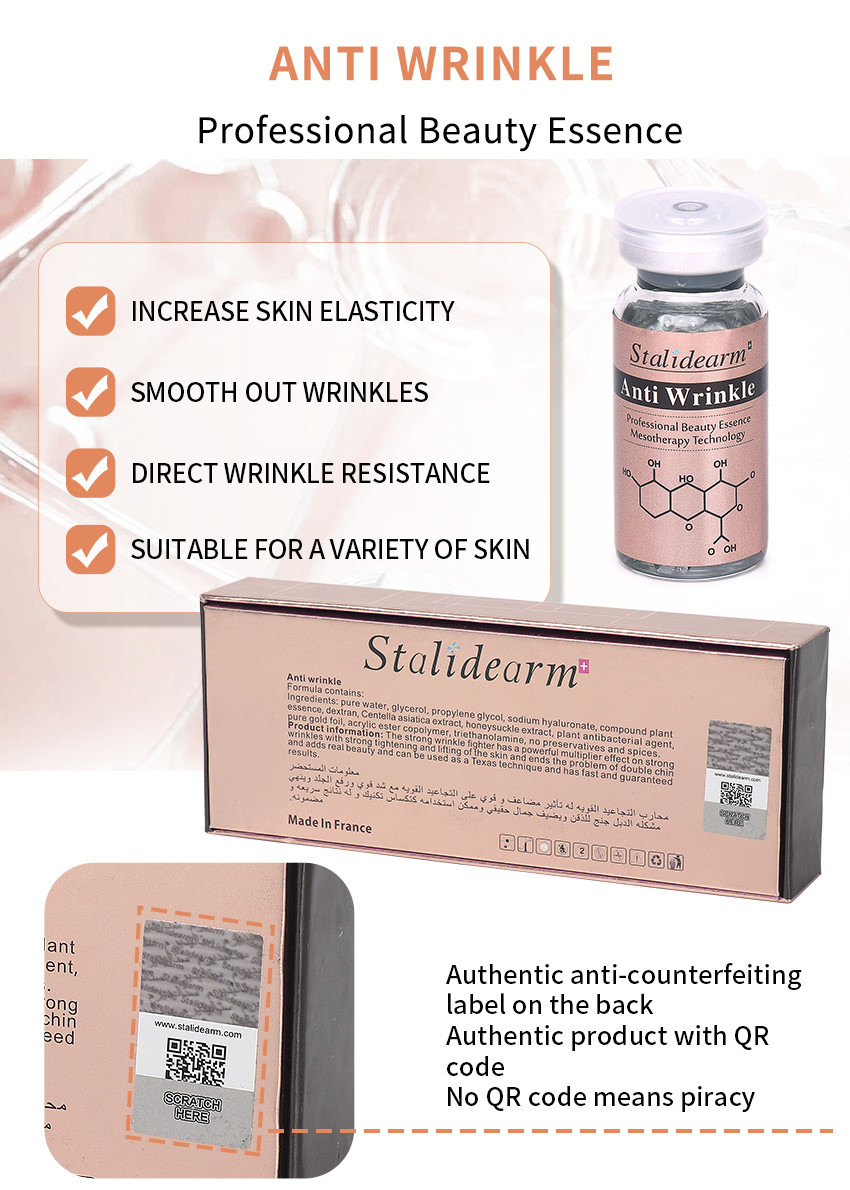 10ml Private Label Stalidearm Collagen Moisturizing Firming Essence Anti-Aging Skincare Face Vitamin C Serum