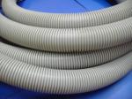 Waterproof Heavy Duty Plastic Pipe , Flexible Corrugated PVC Conduit Lightweight