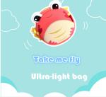 Waterproof Kids Shoulder Bag Crab Pattern , Cute Sling Bag For Girls