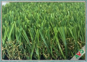 China Anti Color Fading Outdoor / Indoor Artificial Grass Great Weather Adaptability on sale