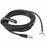 Alvin's Cables Hirose 6 Pin Twisted Power IO Trigger Cable for Basler GIGE AVT