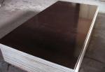 Melamine Glue BB/BB Black Film Coated Plywood , Soundproof Exterior Cedar