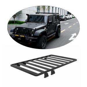 Wholesale Customized Wrangle Suzuki Jimny Jeep Wrangler Jk 4door Steel W/ Ladder Roo Roof Rack from china suppliers