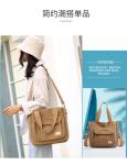 2024 NEW ATMOSPHERIC MOMMY BAG LARGE CAPACITY SINGLE SHOULDER HAND CROSSBODY BAG