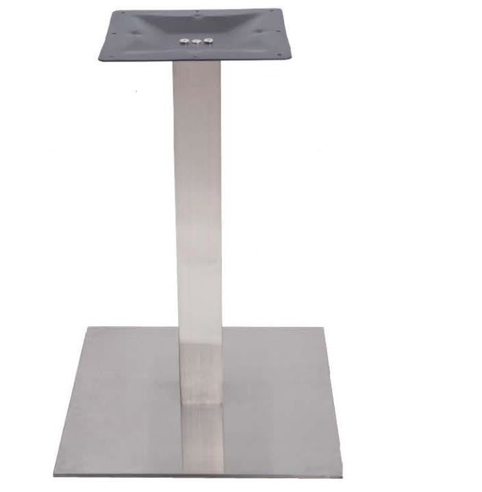 Cast Iron Table leg Sqaure Base Restaurant Table Base Black Wrinkle Powder Coated