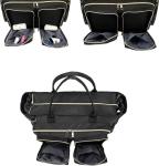 RABJEN NURSE UTILITY TOTE BAG, LAPTOP TRAVEL BAG FOR WORK HOME CARE NURSE FOR