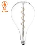 PS160 Clear Amber LED Edison Bulb Vintage LED Spiral 160*280mm