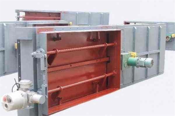 Industrial Desulphurizing Baffle Door Cold And Hot Air Isolation Door For Power