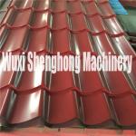 Roofing / Wall Panel Sheet Metal Roll Forming Machines With Upright Columns