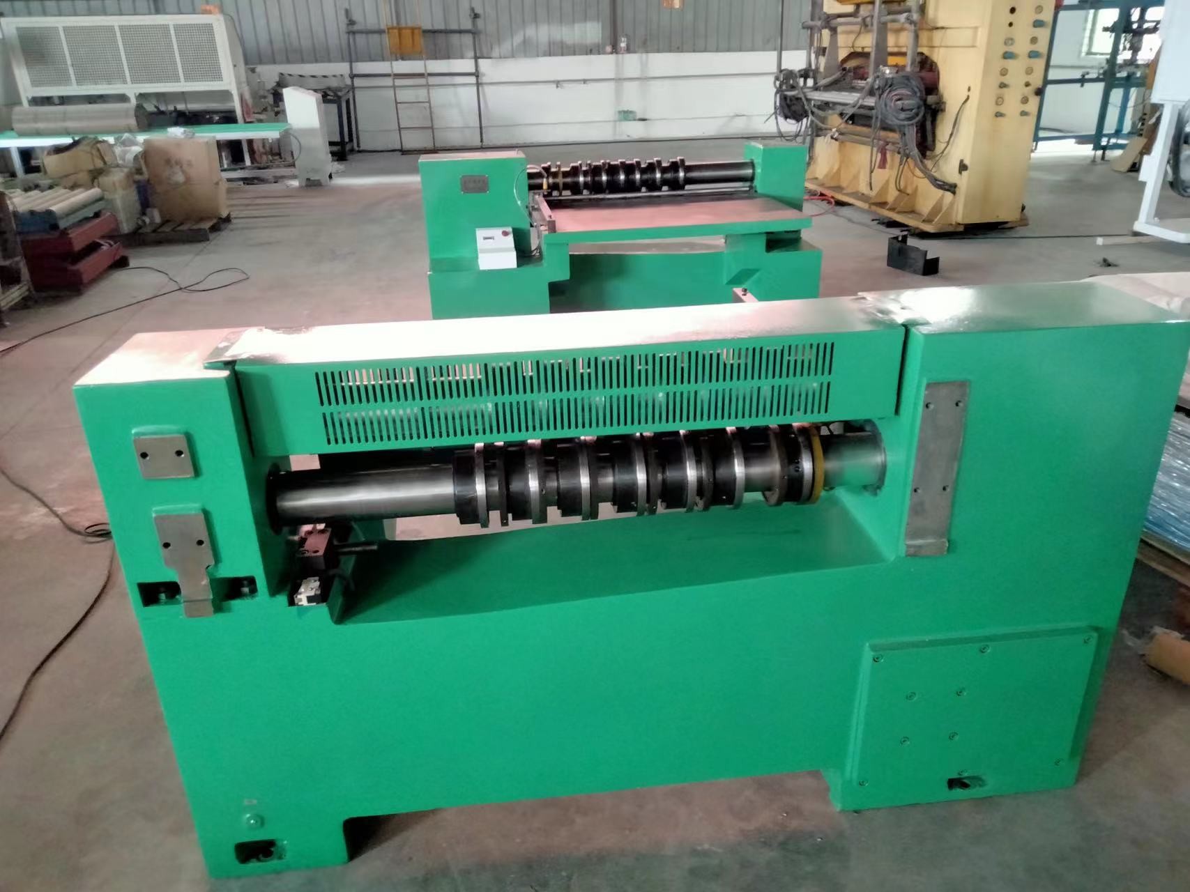 Used Gang Slitter Metal Coil Cutting Line