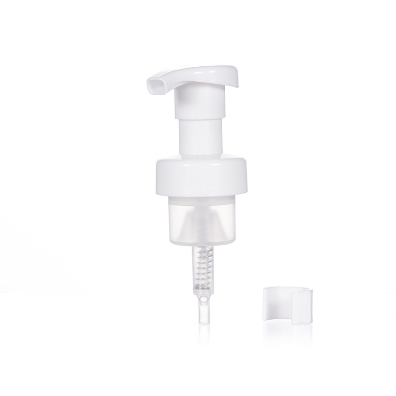 42mm Facial Cleaning Foam Pump White Plastic dispenser PP Lotion Pump for bottle