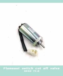 Wholesale OEM Automotive 12V Solenoid Fuel Shut Off Valve For Kobelco SK60-8 from china suppliers